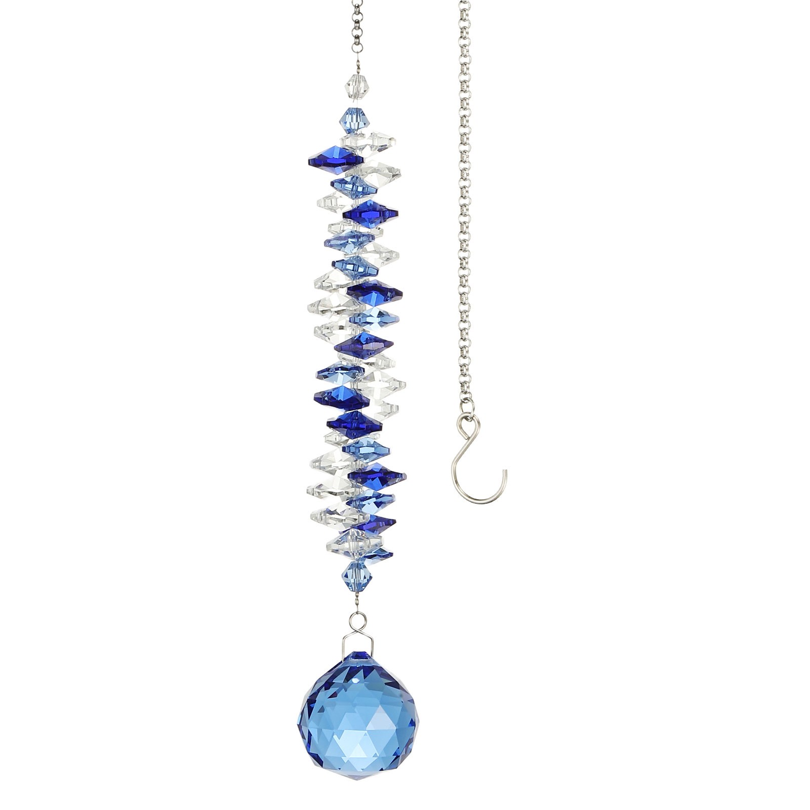 Crystal Suncatcher DIY Sun Catchers for Home Garden Decor Craft Blue