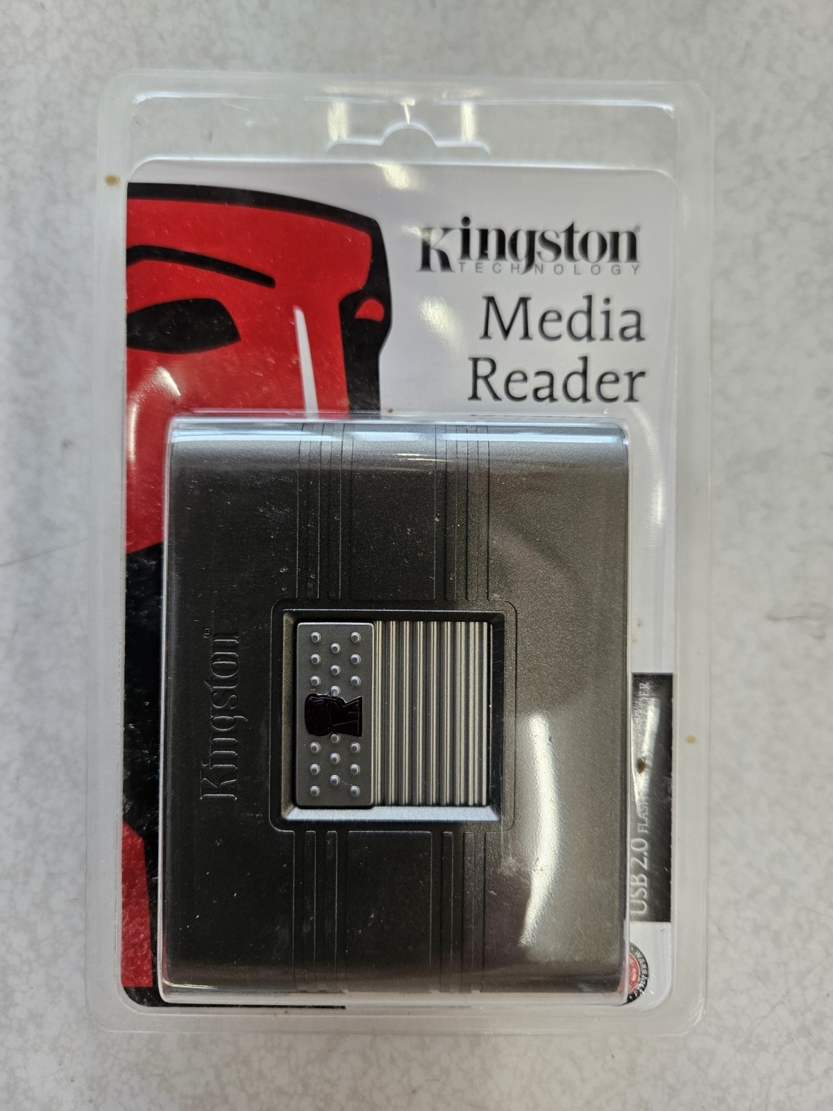 Kingston Technology Media Reader FCR-HS219/1 USB 2.0 Flash Memory NOS