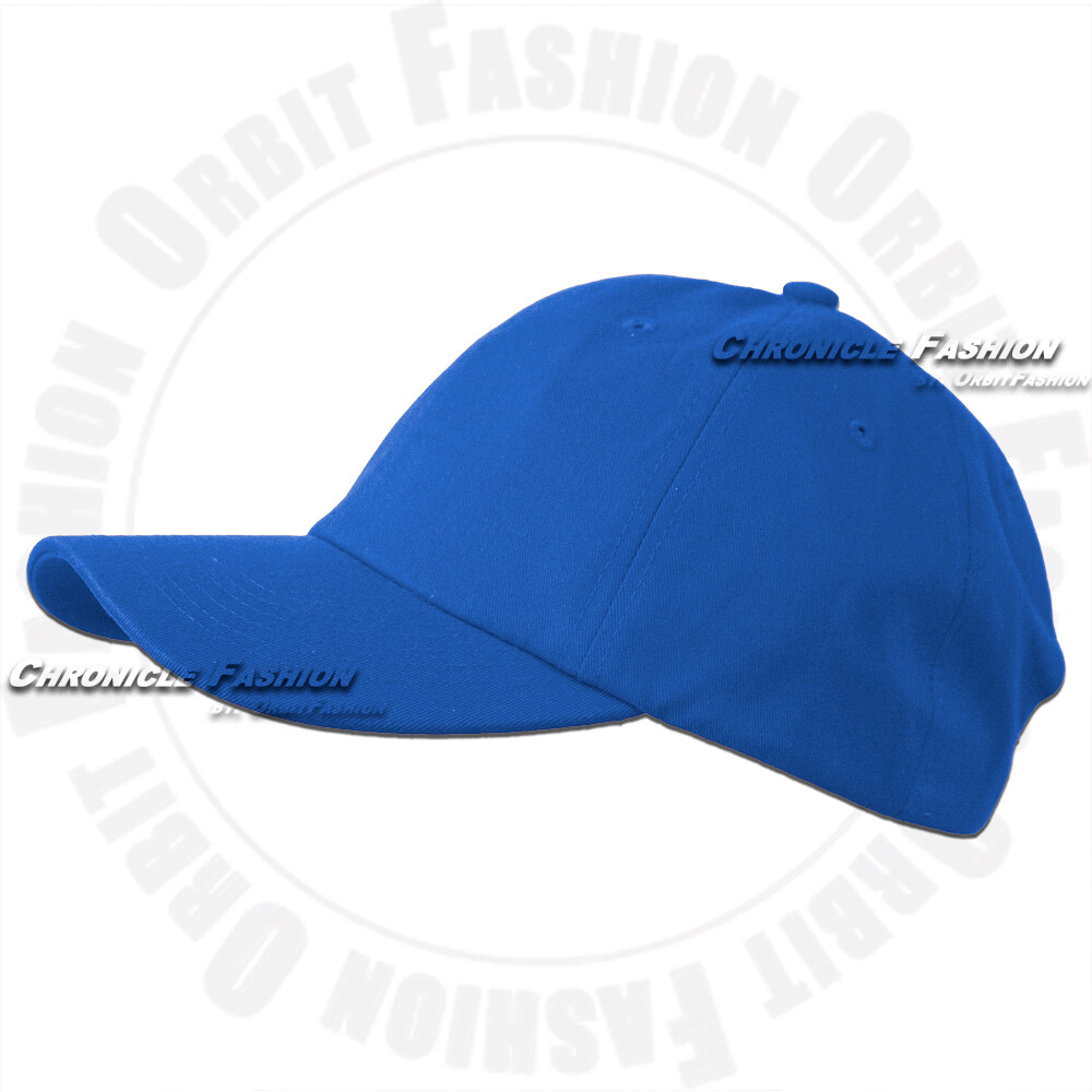 Cotton Baseball Cap Washed Adjustable Hat Polo Style Plain Solid Blank Dad Men