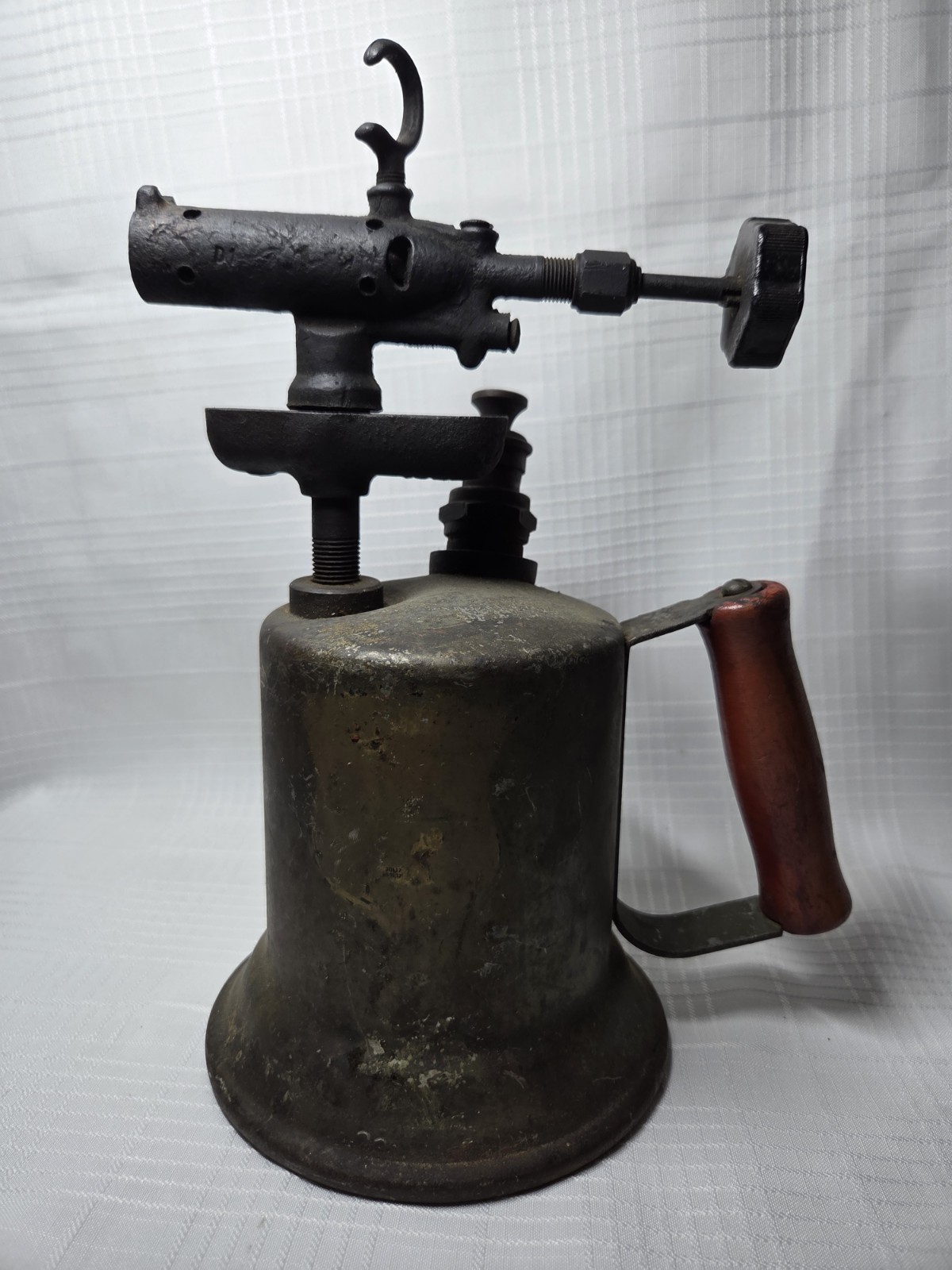 Vintage Antique Clayton & Lambert Brass Blow Torch Made in USA