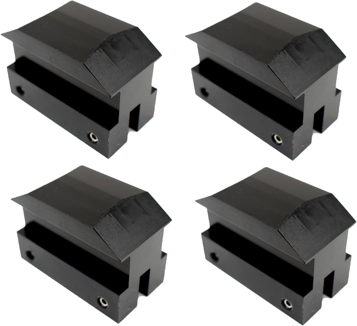 Jack Lift Pad Anodized for Camaro 6th Gen for Chevrolet Jack Pad 4 Pcs (Black)