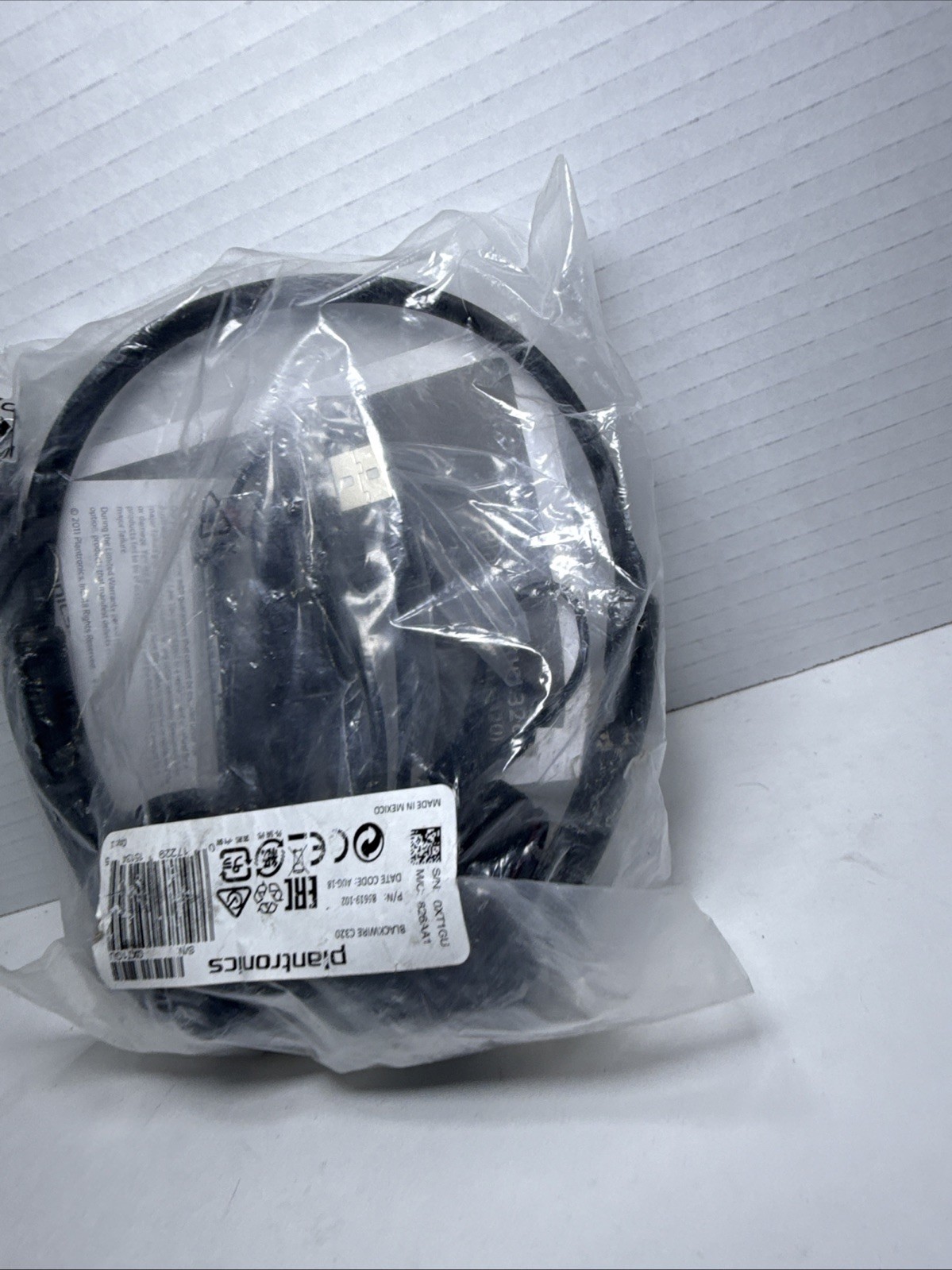 Plantronics Blackwire C3220 Stereo USB-A PC Headset