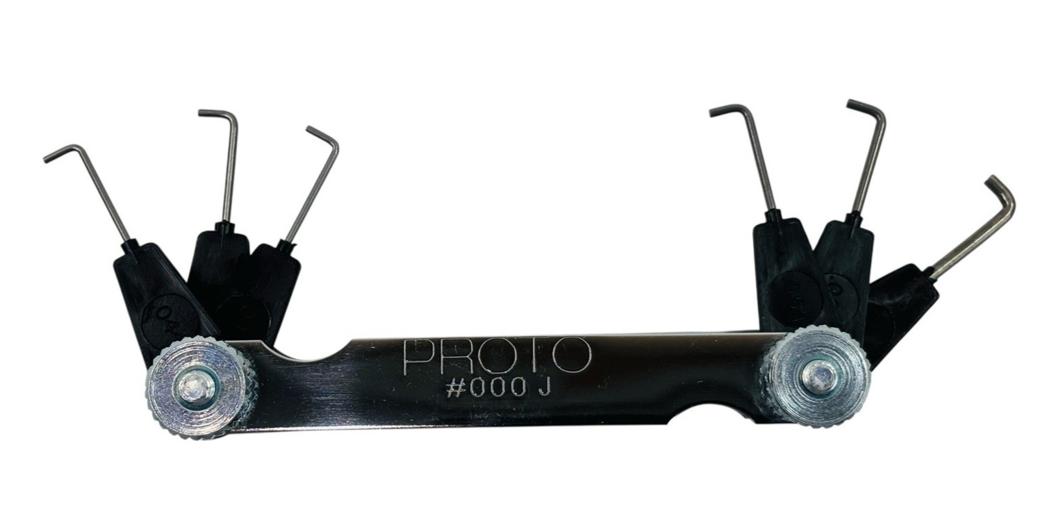 Proto Tools #000J High Energy Spark Plug Gapping Tool 6 Gauge Set DISCONTINUED