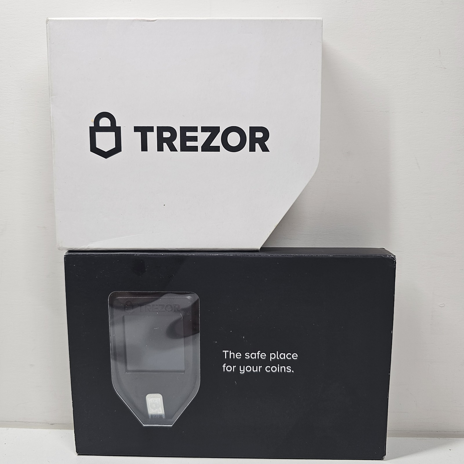 Trezor Model T Crypto Hardware Wallet LCD Touchscreen Secure Bitcoin & Coins