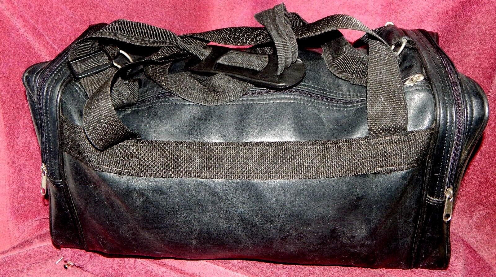 REFEREE Gym Travel Bag Leather