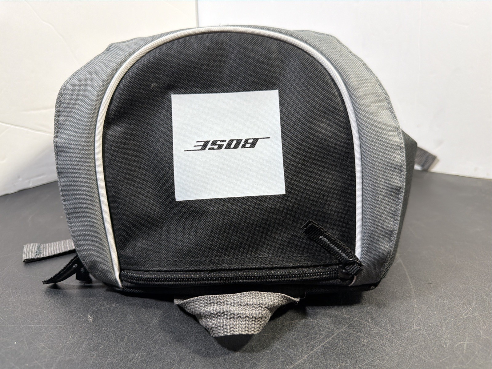 Bose 13" Inch Insulated Cooler Mini Backpack Black Gray White