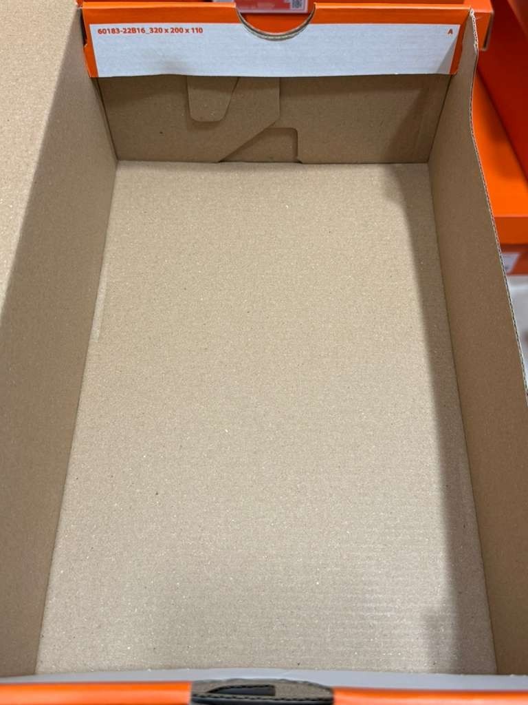 EMPTY NIKE ORANGE SHOES BOXES — LOT OF 10 BOXES (320 x 200 x 110)📦👟