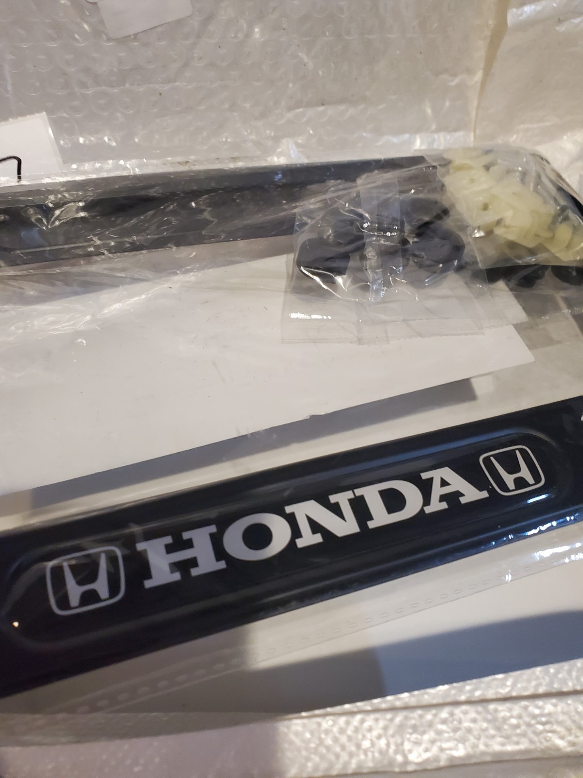 2 PCS Front Back honda License Plate Frame Cover