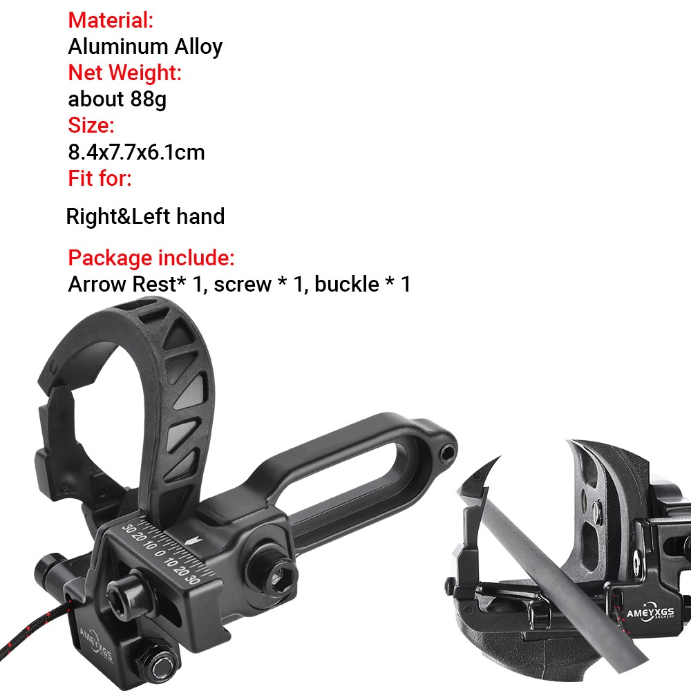 Drop Away Arrow Rest Fall Micro Adjust Archery Compound Bow Hunting Shoot RH LH