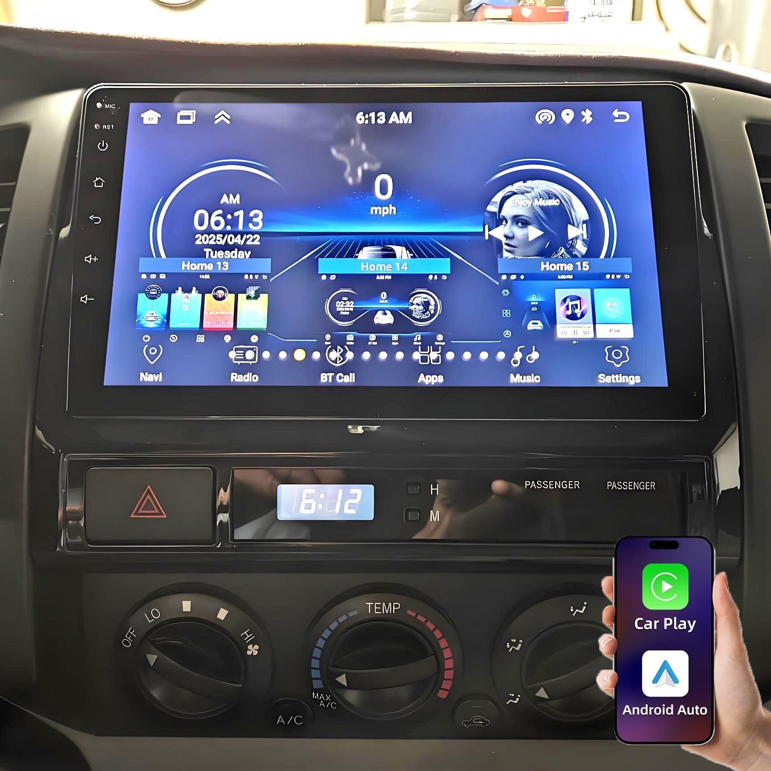 9'' JBL For Toyota Tacoma 2005-2013 Apple Carplay Android Car Stereo Radio GPS
