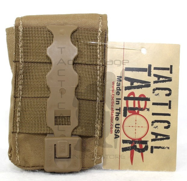 Tactical Tailor FIGHT LIGHT MOLLE Compass / Strobe Pouch - coyote brown