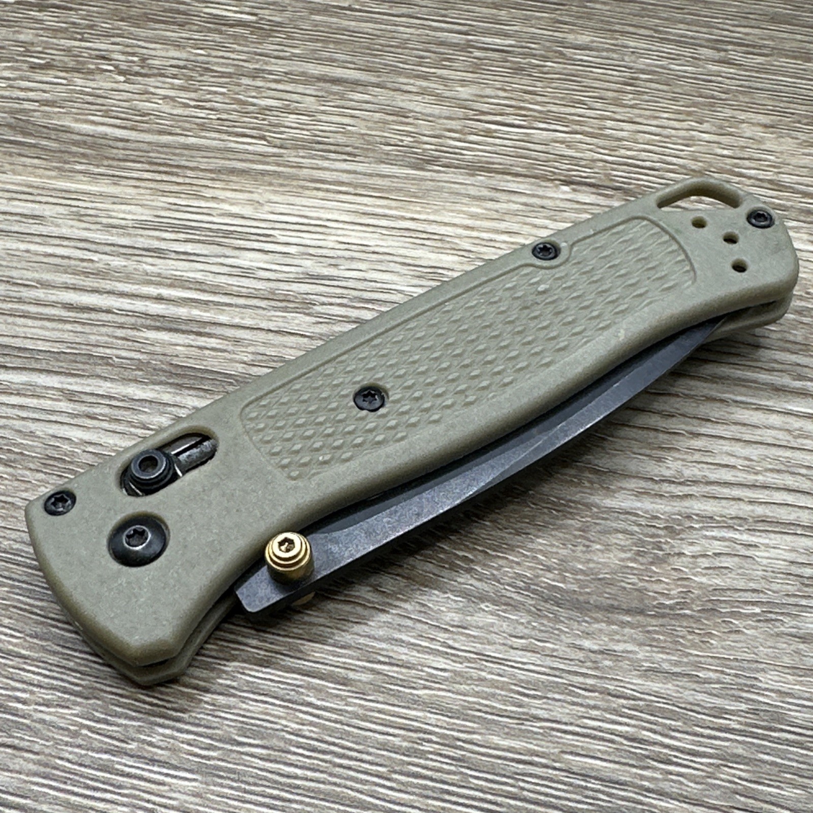 Live Bearded Folding Folder EDC Pocket Knife Bugout Copy