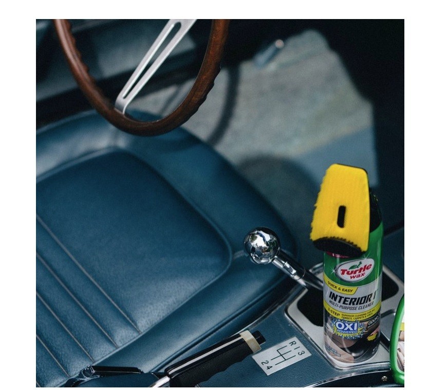 Turtle Wax OXY AUTO INTERIOR MULTI-PURPOSE CLEANER Plastic Fabric Carpet Mats2pk