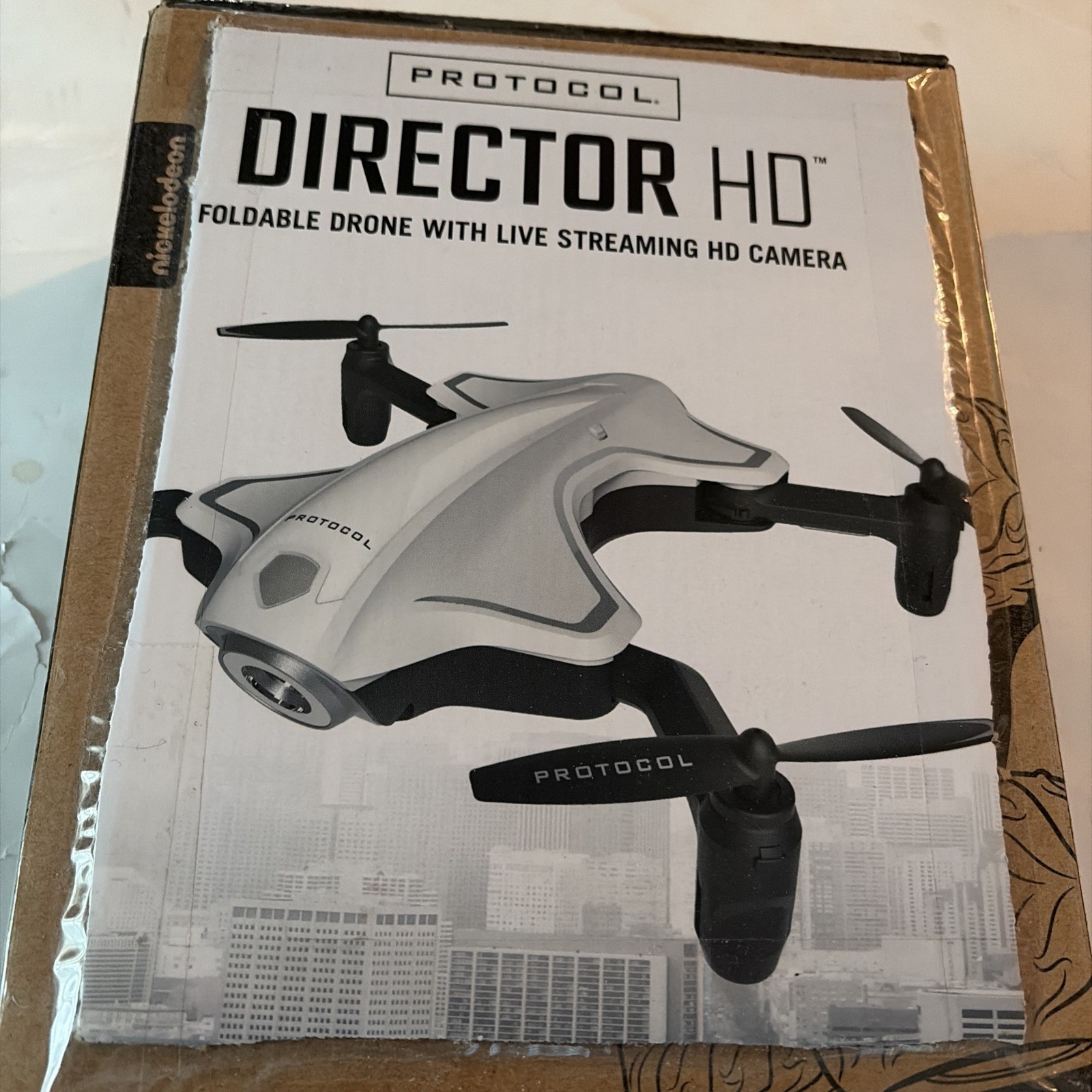 Protocol Director HD Foldable Drone with Live Streaming HD Camera & App