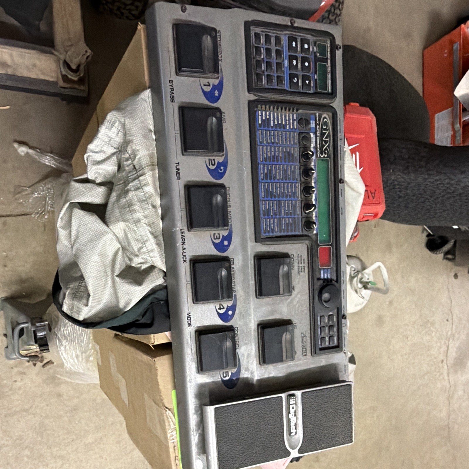 DigiTech GNX3 Digital Processor Pedal no power adapter