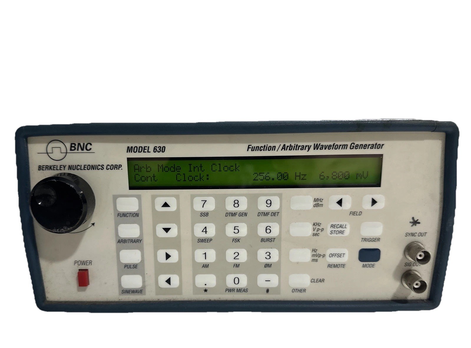 Berkeley Nucleonics 630 Function/ Arbitrary Waveform Generator BNC