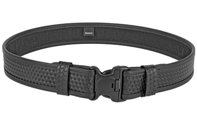 BIANCHI MODEL 7950 DUTY BELT 2.25" BASKET WEAVE BLACK, XL (46-52)