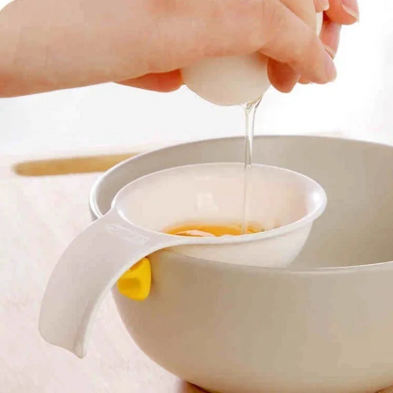 Plastic Egg Yolk Separator – Egg White Filter Kitchen Baking Tool