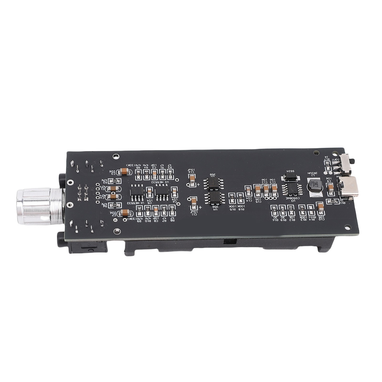 47HiFi NE5532 Headphone Amplifier Board PCB Rechargeable Earphone Amp Module 2A