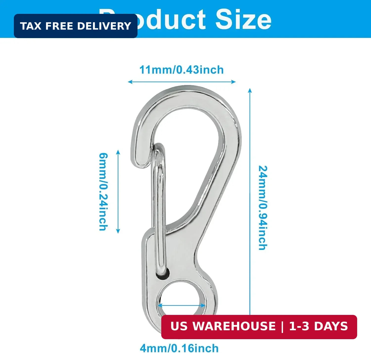 Mini Carabiner Clip