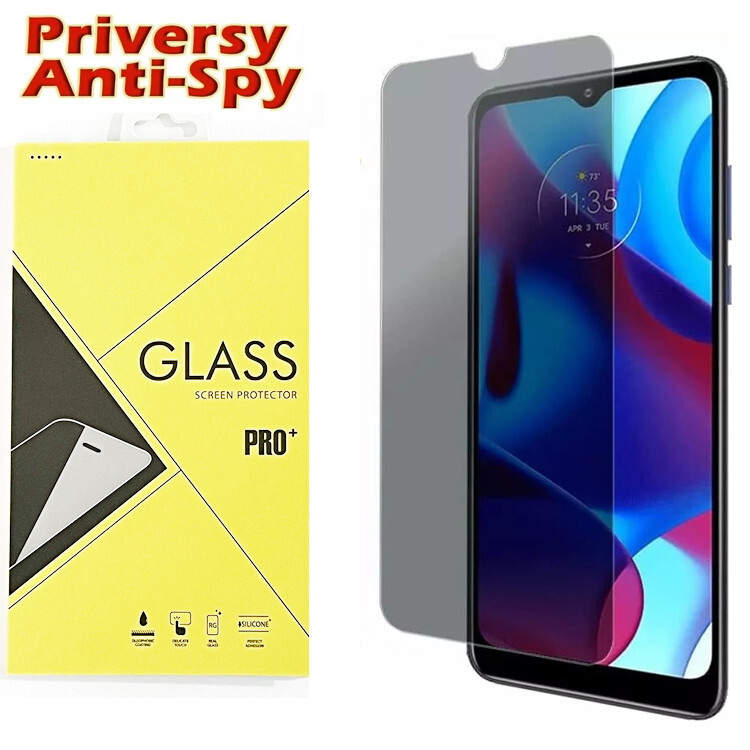 For Motorola Moto G PURE 2021 2022 Glass Anti-Spy Privacy Screen Protector
