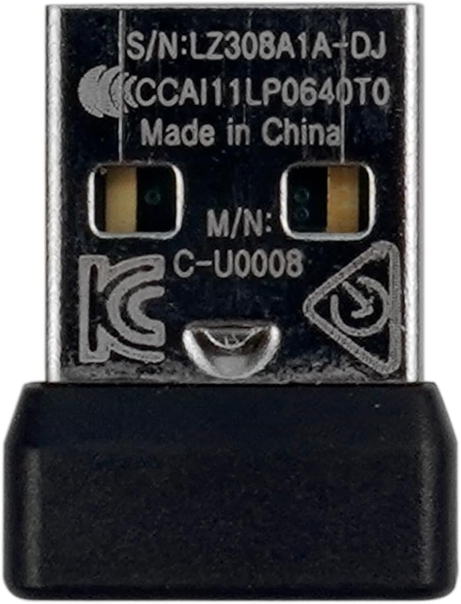 USB Dongle Mouse Receiver Adapter for Logitech G304 G305 Wireless Mouse