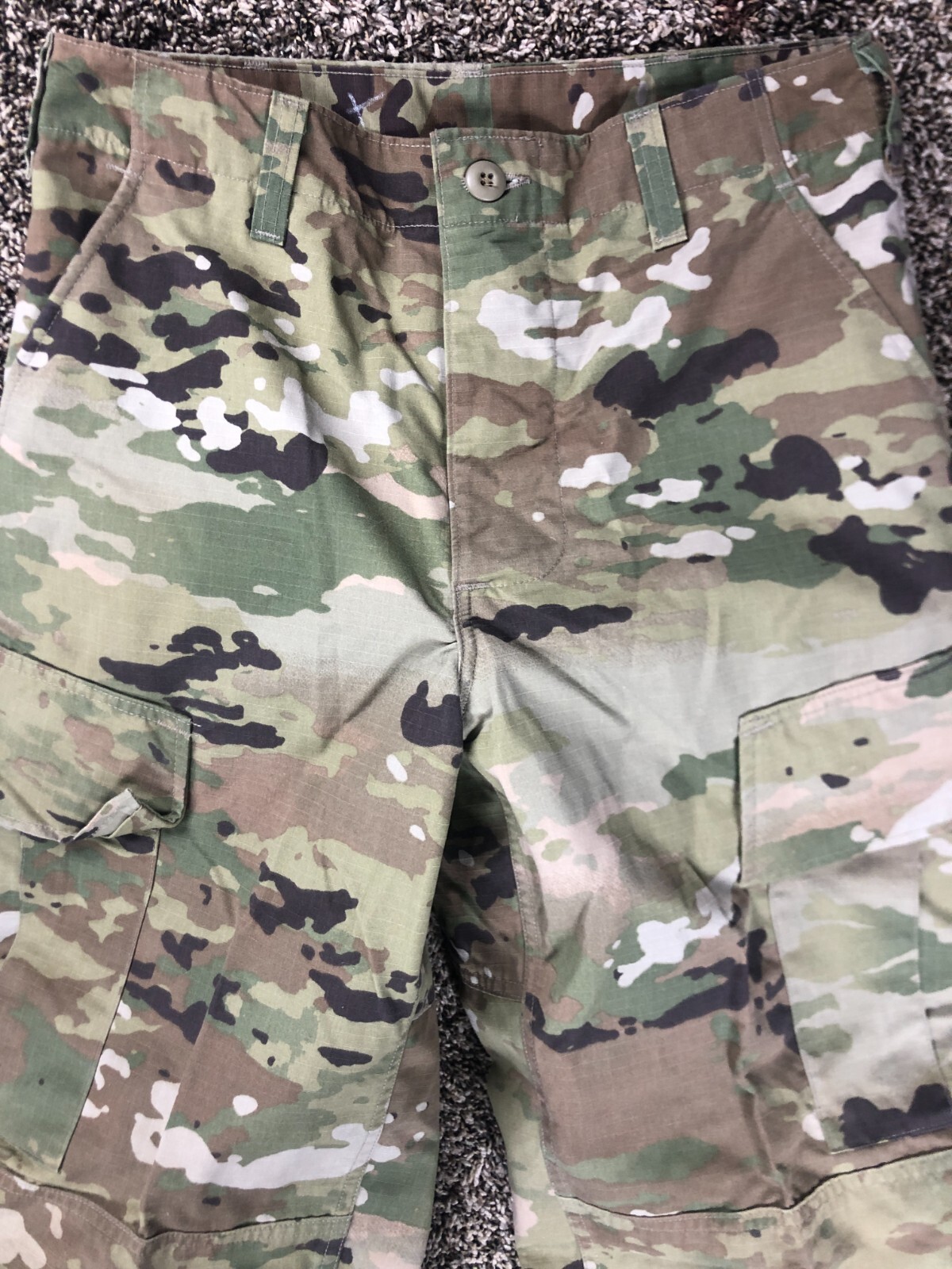 Army Combat Cargo Utility Trousers Uniform Multicam Unisex Small Regular