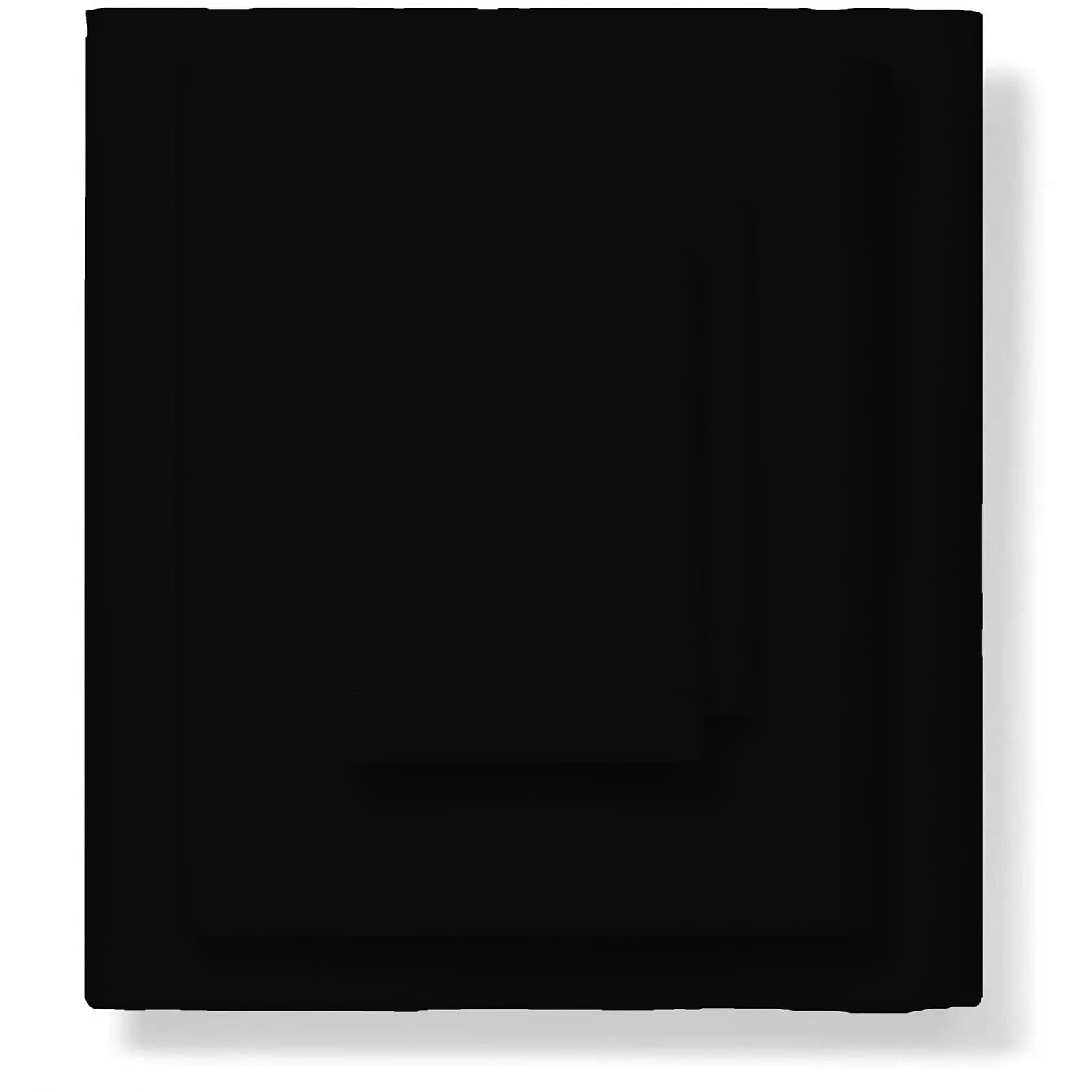 1000 OR 1200 Count Extra Deep Pocket 100% Cotton Black Solid Select Item