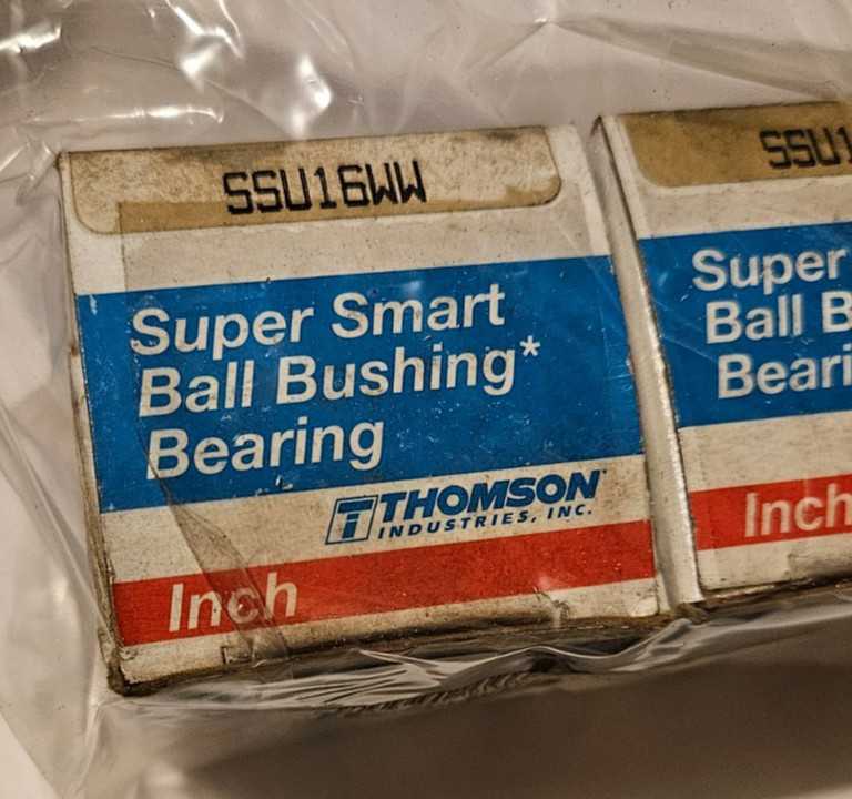 New in Box - Thomson SSU16WW Super Smart Ball Bushing Bearing