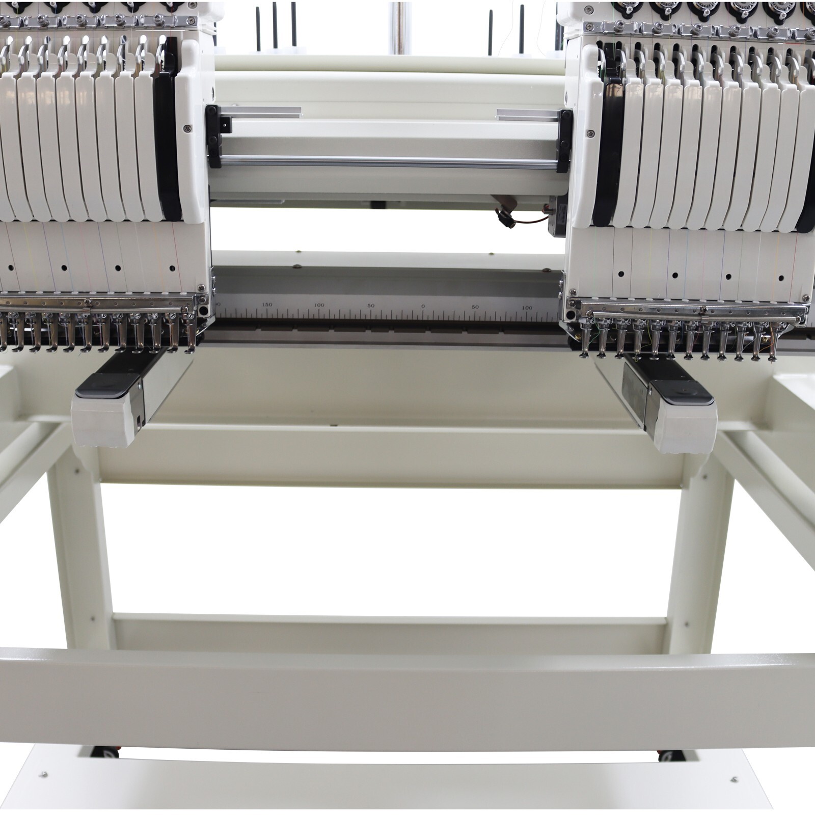 Double-Head 12 Needles Automatic Embroidery Machine Flat Hat DIY 15.7*19.7in