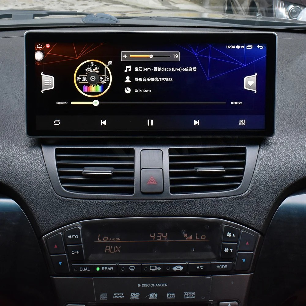 12.3" Car Stereo Radio Android Navigation 6+128GB For Honda Acura MDX 2007-2013
