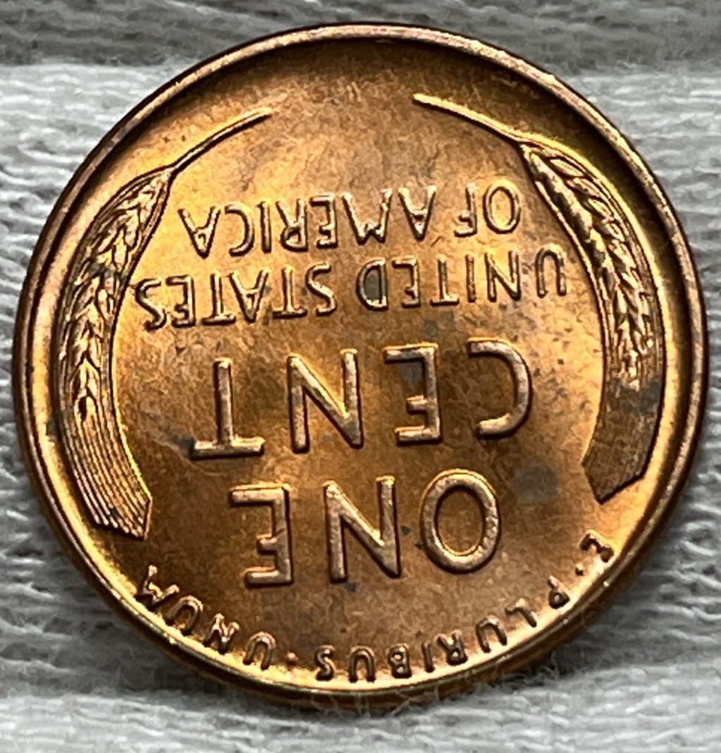 1944 D/D Wheat Penny Errors DDO Die Clash Uncirculated