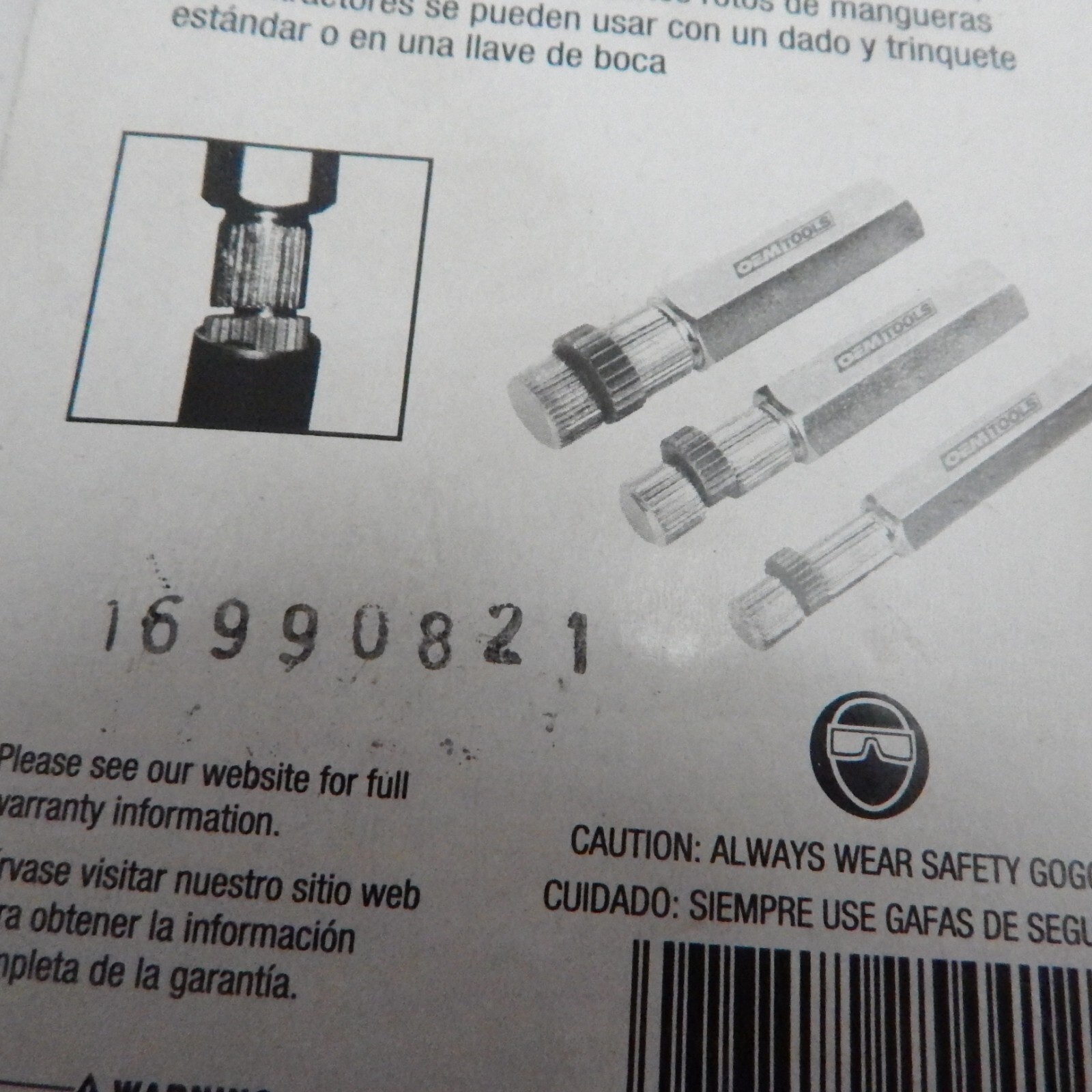 OEMTOOLS 25441 Pipe Extractor Set