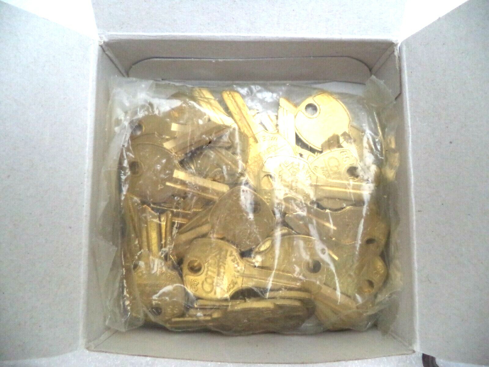 (50/box) CompX C001A-C783A Cabinet or Desk Replacement National Key Blanks D8785