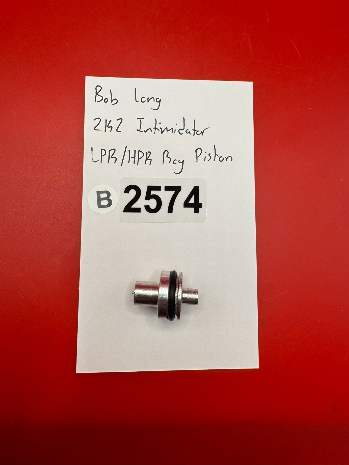 Bob Long 2K2 Intimidator LPR/HPR Silver Reg Piston