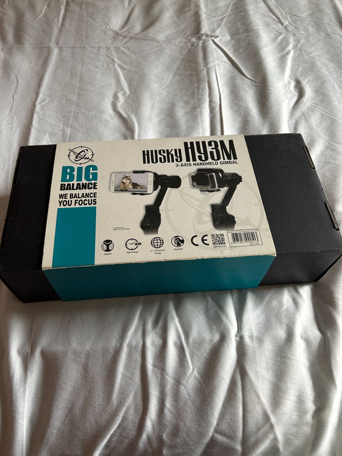 Big Balance Husky HY3M 3-Axis Handheld Gimbal - NEW UNOPENED