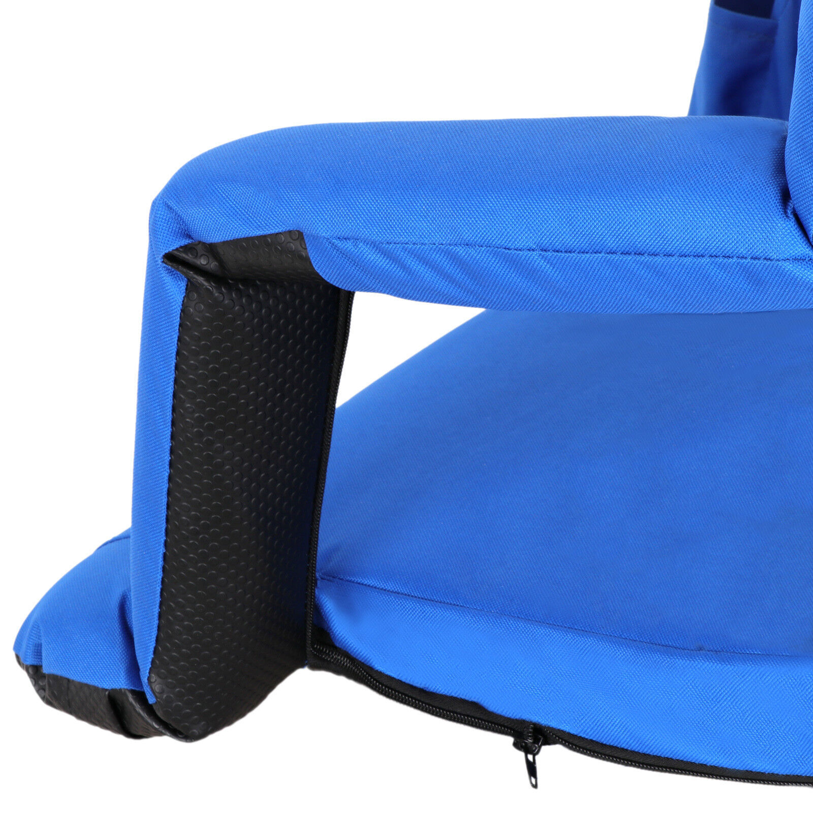 2 PCS Stadium Seat Reclining Bleacher Chair with 5 Assorted Positions Outdoor