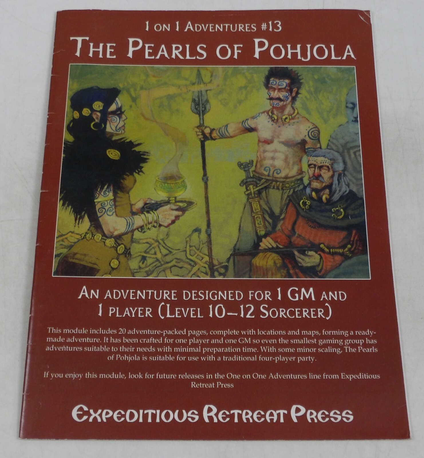 1 on 1 Adventures #13 - the Pearls of Pohjola - Pathfinder compatible - RPG
