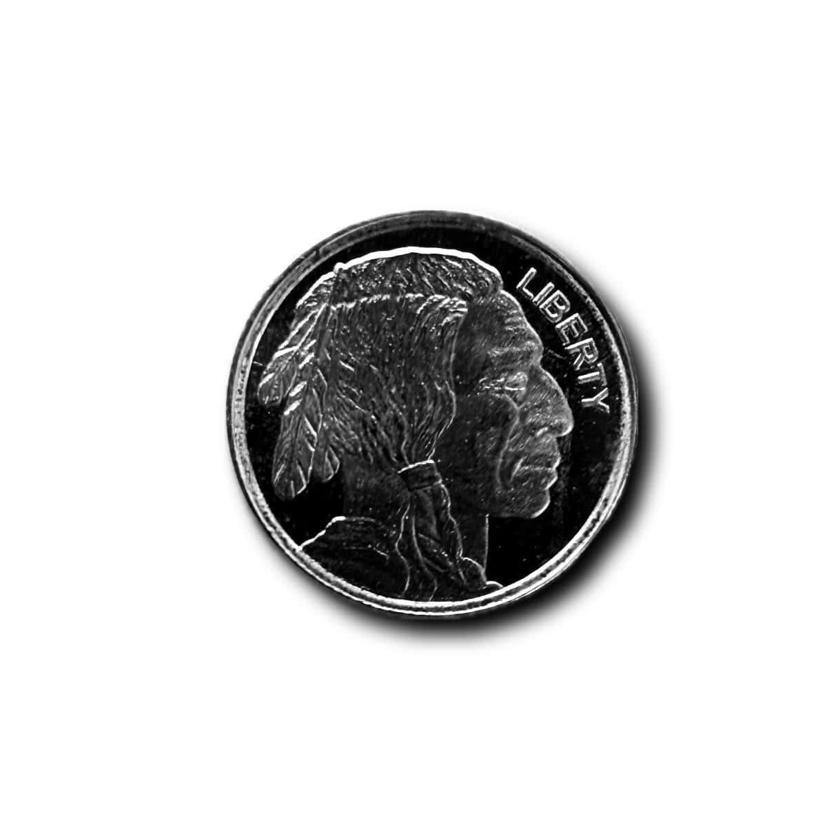 1 Gram Silver Buffalo - .999 Solid Silver - Monarch Mint - Multi Discount!