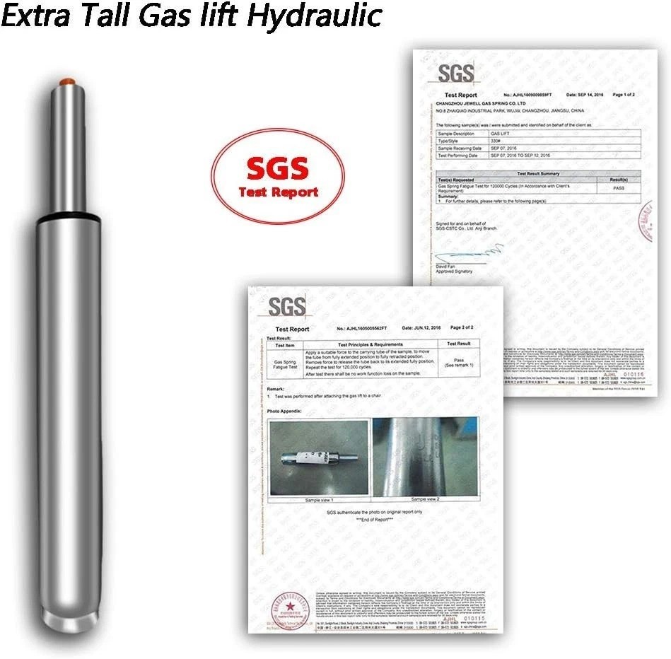 SGS Certified Heavy Duty Gas Lift Cylinder 18" to 28" - Easy Install & Reliable