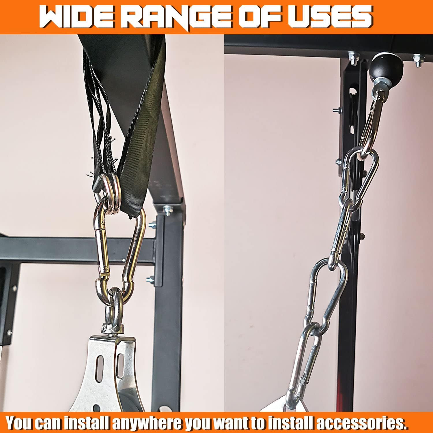LAT Pulldown Attachments for Cable Pulley System Machine, T-bar Row Landmine ...