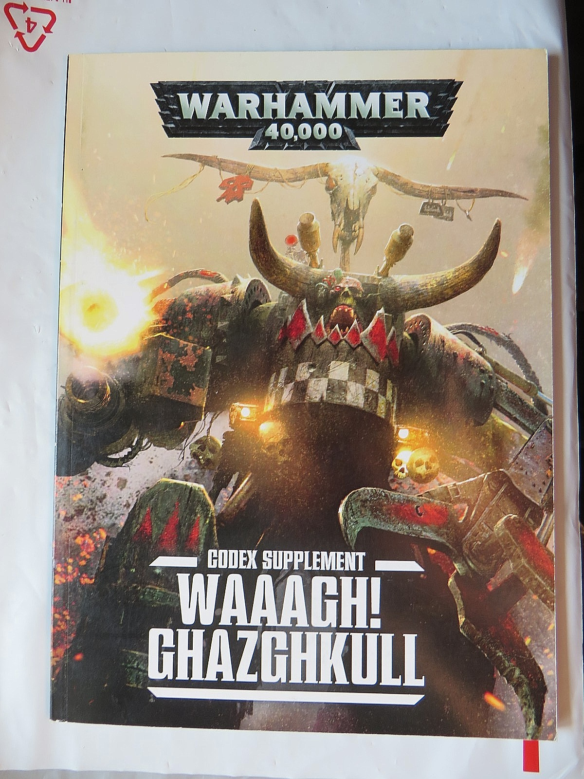 Codex Supplement Waaagh! Ghazghkull Orks Warhammer 40K English Softcover Book