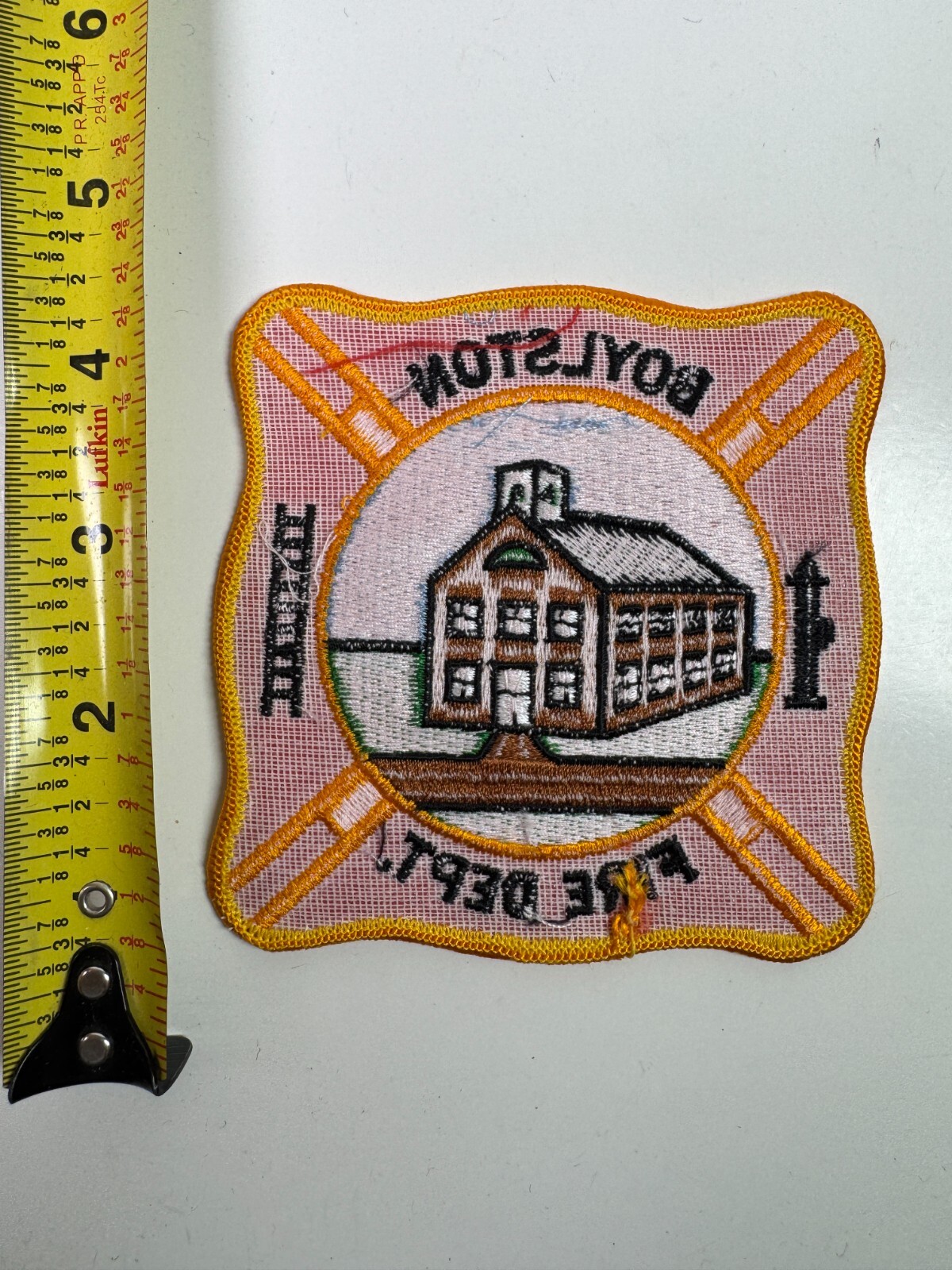 Boylston Fire Massachusetts MA Patch C7