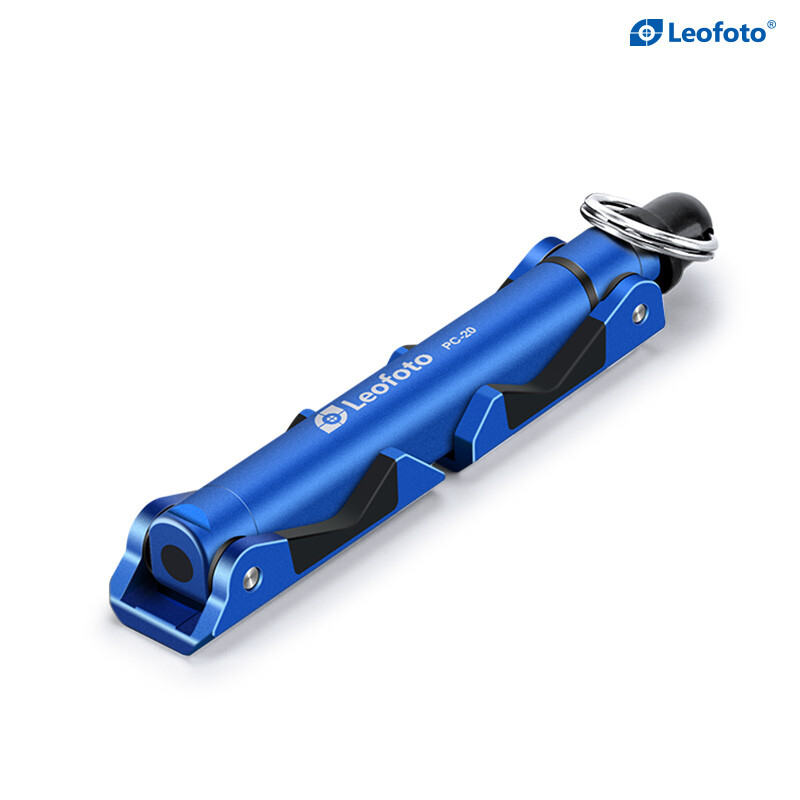 [Leofoto USA] Leofoto PC-20 Mobile Phone Stand Package 1/4" Blue