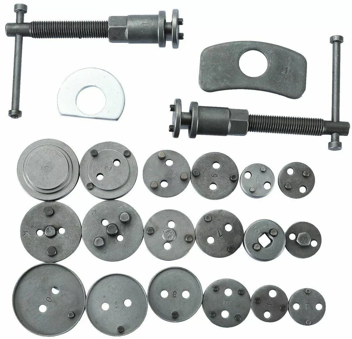 22PCS Universal Disc Brake Caliper Rewind Brake Piston Wind Back Tool Kit USA