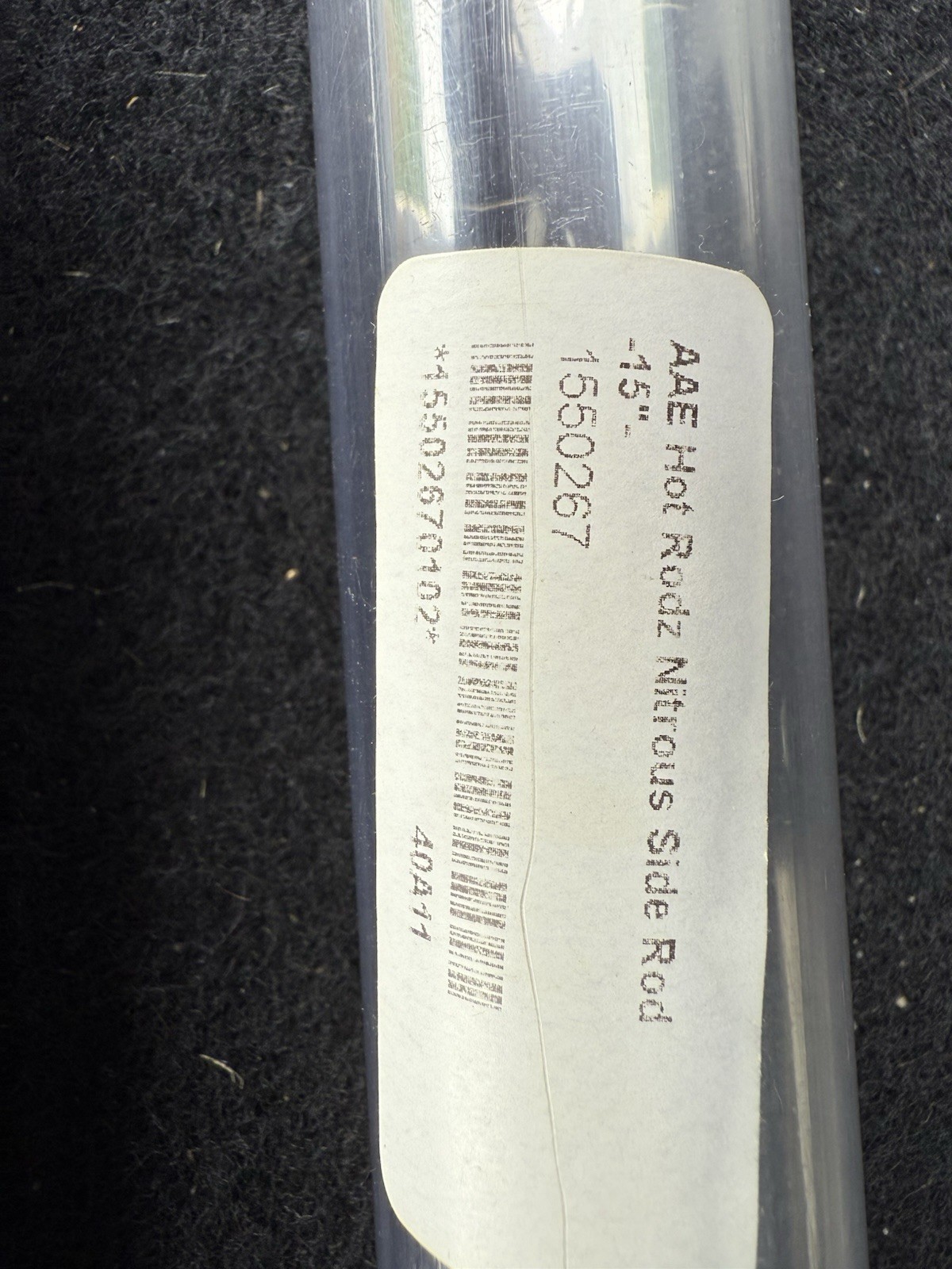 AAE Nitrous Carbon Side Bar 15”