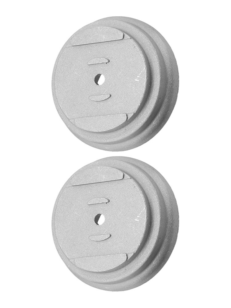 2PC Stainless Steel Grass Cover Base Electric Lawn Mower Accessories