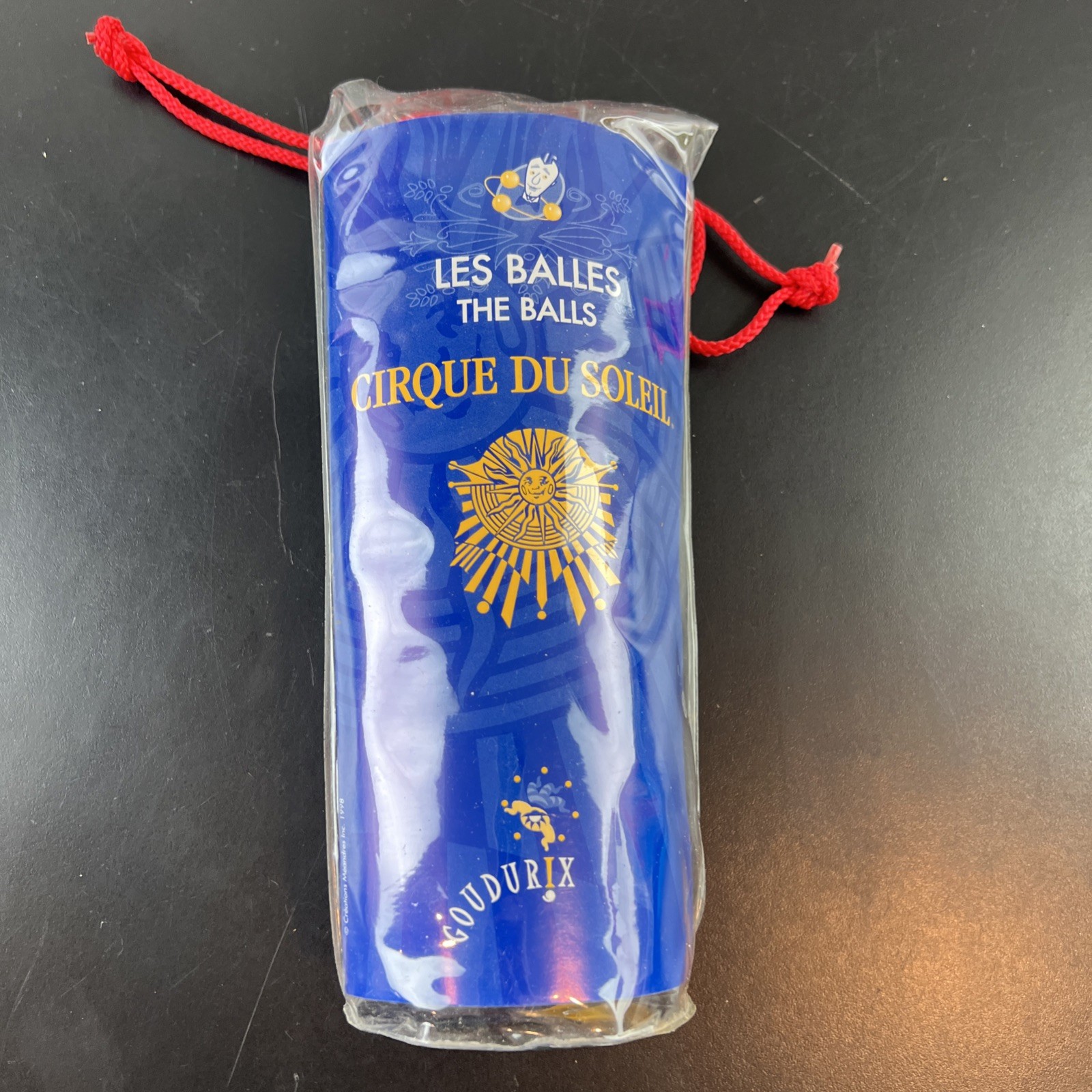 Cirque Du Soleil Les Ballers Juggling Balls x3  in Package Vintage