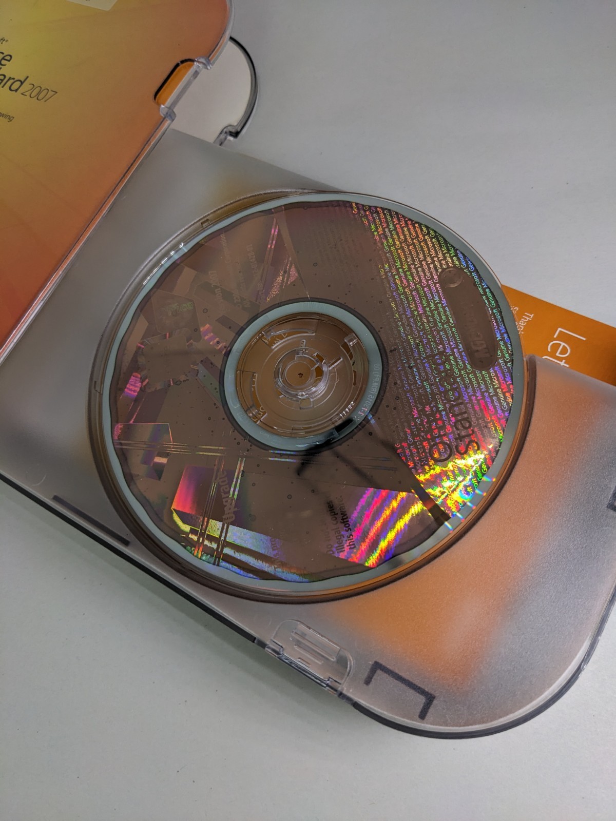MICROSOFT OFFICE Standard Edition 2007 UPGRADE w/ Key number