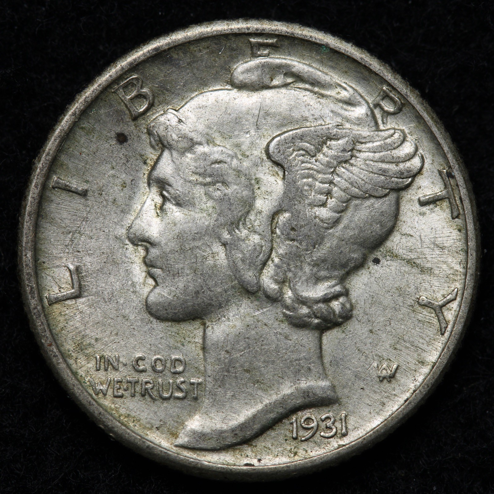 1931 Mercury Silver Dime UNC *UNCIRCULATED* MS E260 UTQCF